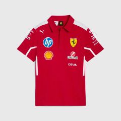 F1 2025 フェラーリ ルクレール ハミルトン ポロシャツ プロ プーマ L 