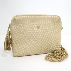 バリー チェーンショルダーバック レザー ゴールド金具 2way - メルカリ