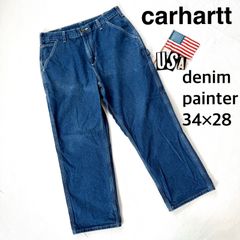 B-1437 Carhartt USA製W36ダブルニーダックペインターパンツ. - メルカリ