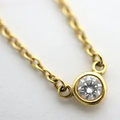 2026年最新】TIFFANY K18YG バイザヤード ネックレスの人気アイテム