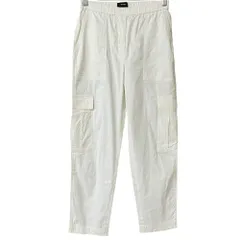 美品 Theory セオリー リネン ベイカーパンツ 小さいサイズ 00 ホワイト レディース 古着 中古 USEDのサムネイル