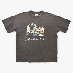 セントマイケル 25SS フレンズ Tシャツ ダメージ ペイント ロゴ - メルカリ