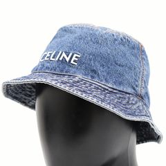国内正規品本物21ss CELINE セリーヌデニムバケットハットM ウォッシュ