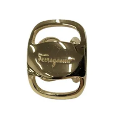 Salvatore Ferragamo ヴァラ スカーフリング メタル ゴールドのサムネイル