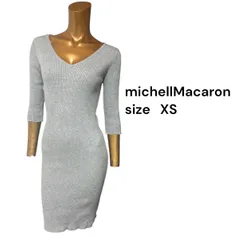 No.399 (♡)michellMacaron  リブニット タイトワンピースのサムネイル