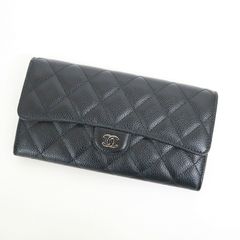 国内正規品 シャネル財布 希少マトラッセ フラップウォレット カラフル