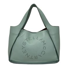 STELLA McCARTNEY ステラロゴ クリア白 トートバッグ ポーチ付 - メルカリ