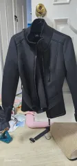 ザラ ブラック ベルト付き ジャケット