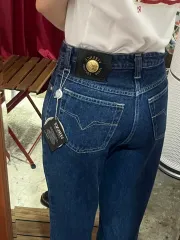 (新品) Versace ヴェルサーチェ ジーンズ クチュール メドゥーサ デニム パンツのサムネイル