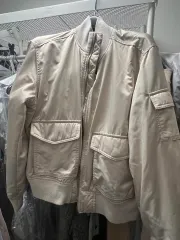 GAP ギャップ ジップアップ アウター ベージュ M