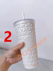 新品未使用 韓国限定 Starbucks スタバ サマー MD クラッシィ リボン ダイオン 6色選択可能 YY
