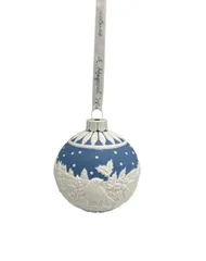 WEDGWOOD ウェッジウッド ホリデイ オーナメント Christmas Countryside Bauble 中古 D4のサムネイル
