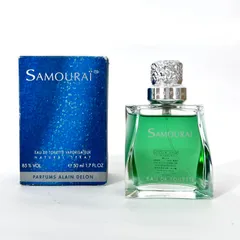 S0336 新品未使用！ ALAIN DELON アランドロン SAMOURAI サムライ EDT オードトワレ 香水 フレグランス スプレー 50mlのサムネイル