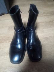 buffalo bobs leather heel boots hedi y2k - メルカリ