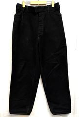 N1162 comoli コモリ ベルテッドデニムパンツ 2 良品 インディゴ