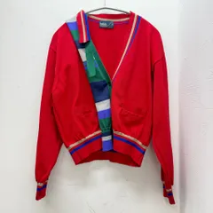 kolor カラー Asymmetric Cardigan カーディガン 22SCL-NO2312 レッド size:2【中目黒B05】のサムネイル
