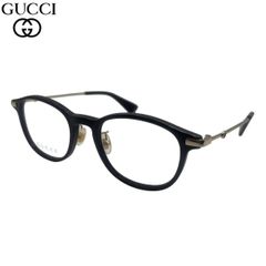 GUCCIメガネ正規品 度無しカラーレンズ付きグッチGG0806O 001 - メルカリ