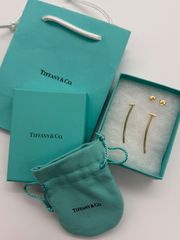 IC-A 様専用Tiffany & Co. K18YG Tバーピアス - メルカリ