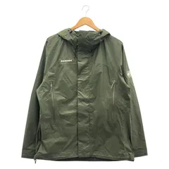 【中古】MAMMUT マイクロレイヤー 2.0 ハードシェル/マウンテンパーカー サイズM 1010-28652 カーキ[19]のサムネイル