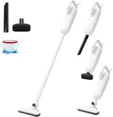 掃除機 コード式 スティック＆ハンディ 3WAY 15000pa強力吸引 2kg超軽量 サイクロン式 HEPAフィルター搭載 紙パック不要 5m長コード 自立式 コンパクト収納 多機能ノズル3個付属のサムネイル