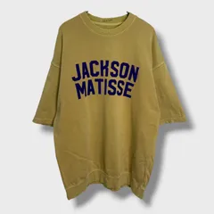 JACSON MATISSE☆BAYFLOW☆半袖スウェット☆フロッキープリント☆サイズ３☆マスタード☆E26Mのサムネイル