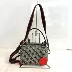 f001 L5 美品 COLE HAAN 2WAY ショルダーバッグ 総柄 ハンドバッグ モノグラム コールハーン