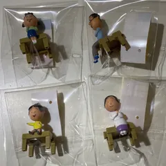 【中古/フィギュア】サザエさん一家　つながる縁側フィギュア　4体セットのサムネイル
