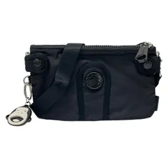 Kipling(キプリング) ショルダーバッグ美品  - 黒 ストラップ着脱可/ミニバッグ
