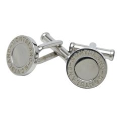 モンブラン MONTBLANC カフス カフリンクス スター ロゴ シルバー
