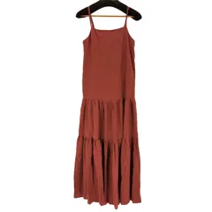 ユーズドフルギ USED古着 {{KAIEKA}} Tiered Camisole Dress レディース  01