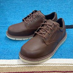 未使用☆MERRELL シェットランドモック 本革 ブラウン スリッポン 25 