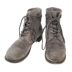 GUIDI グイディ レースアップレザーブーツ  グレー 45のサムネイル