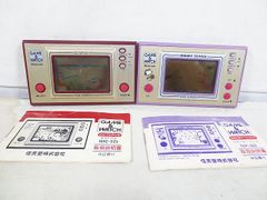 貴重激レアBANDAI 昭和レトロ携帯ゲーム機3点セットジャンク - メルカリ