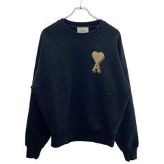 AMI 25AW ゴールド ハートワッペン ラグランスウェット - メルカリ
