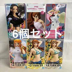 未開封 ワンピース GLITTER&GLAMOURS ナミ ロビン プリン ウタ フィギュア 6個セット SF5699 c099