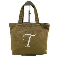 Jewelna Rose ジュエルナローズ キャンバス Tロゴ スパンコール トートバッグ カーキ 正規品 / 54399のサムネイル