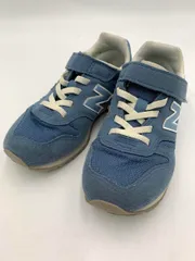 New Balance ニューバランス YV373TK2 マジックテープ ベルクロ スニーカー size19?/ブルー ■■ キッズ