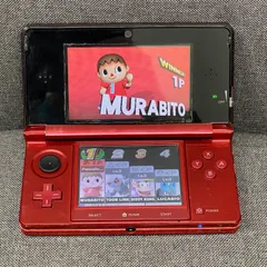 【NPA】ジャンク Nintendo 3DS CTR-001 レッド 赤