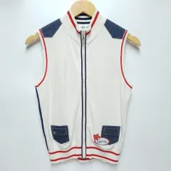 FILA フィラ ゴルフ レディース ニット ベスト ジップアップ 90のサムネイル