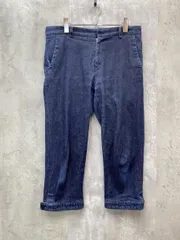 GGD ジージーディー クロップド テーパード デニムパンツカジュアル きれいめ アメカジ size3/ネイビー ■◇ レディース
