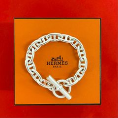 HERMES シェーヌダンクル GM 29コマ ネックレス 23刻印 ギャラ付 