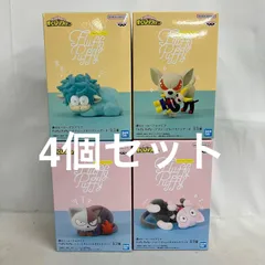 未開封 僕のヒーローアカデミア Fluffy Puffy デクシープ&バクドッグⅡ ショートキャット&オチャネコⅡ フィギュア 4個セット SF5789 c101