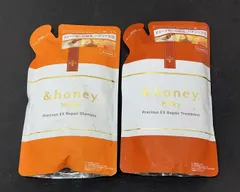 &honey (アンドハニー) ミルキー プレシャスEX リペア シャンプー トリートメント 詰め替え **4422621  X001AVCVBJ