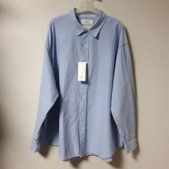 新品タグ付き】コンフォートリラックスシャツ サックス 2 - メルカリ