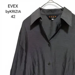 EVEXbyKRIZIA エヴェックスバイクリツィア タグつき ブラウス シャツ オフィス  山陽商会 サイズ42のサムネイル
