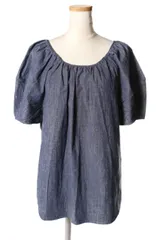 チェスティ Chesty 17AW カットソー 半袖 0 紺 ネイビー /kf0412のサムネイル