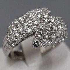 新品 ダイヤモンド Dカラー リング 0.414ct Pt900 プラチナ - メルカリ