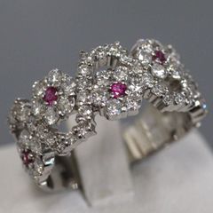 ♥️K18WG♥️マスミカサハラ リング15号&ペントップセット QVC - メルカリ