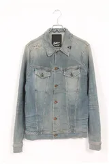 デンハム DENHAM デンハム 16SS ジャケット Gジャン デニム AMSTERDAM - STRETCH SELVEDGE DENIM S 青 ブルー /nn0422のサムネイル