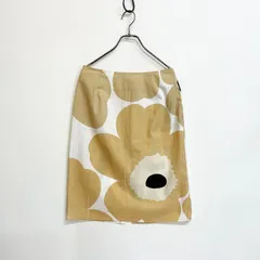 marimekko マリメッコ ウニッコ スカート ベージュ 柄 Js9-55のサムネイル